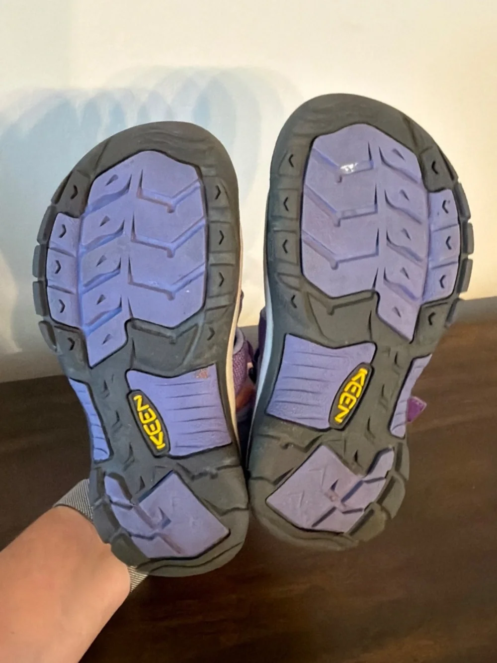 Keen Little Kids Purple Waterproof Sport Sandals Sz 13 Rubber Toe EUC